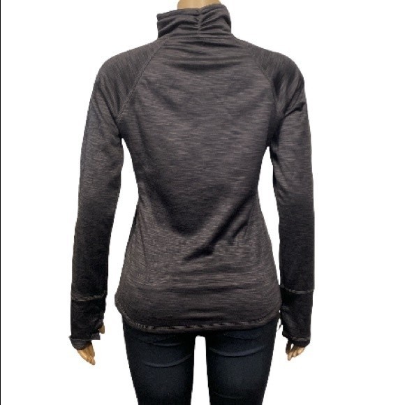 Umbro Top Fleece-Lined 1/4 Zip performance base layer thumb hole Size M - Picture 6 of 11